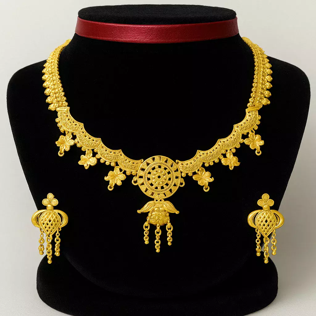 Gold Plated Jewelry Set