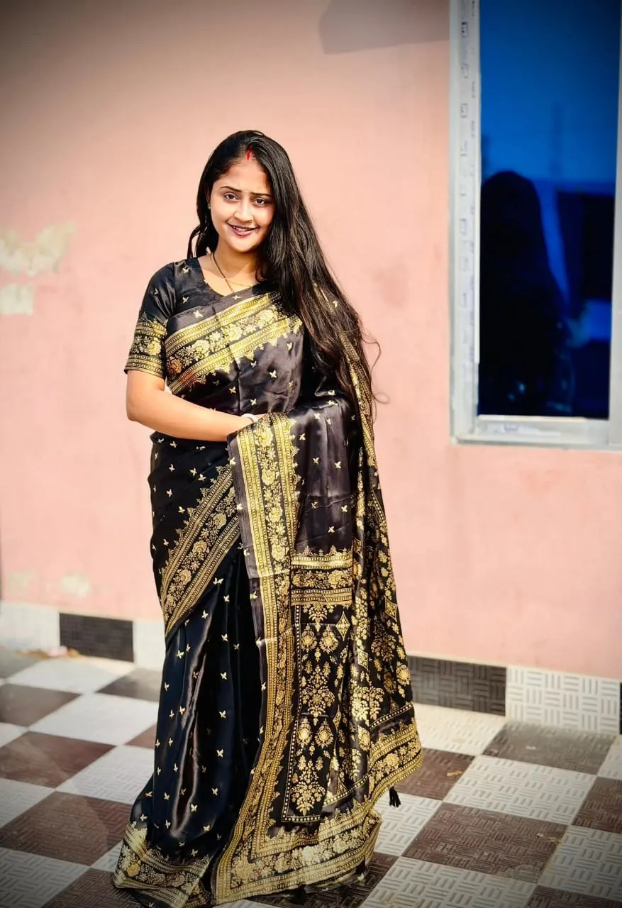 Japani Silk Sharee with Blouse Piece